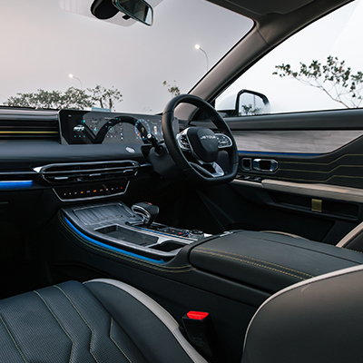Dimensi Interior Jetour Dashing